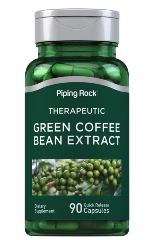 Green Coffee Bean Extract, 400 mg 90 Quick Release Capsules